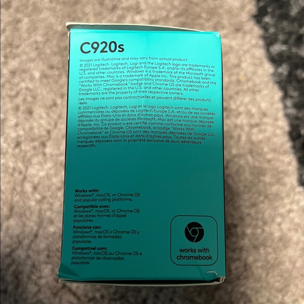 Logitech C920S Pro HD webcam, NEW! - Picture 3 of 7